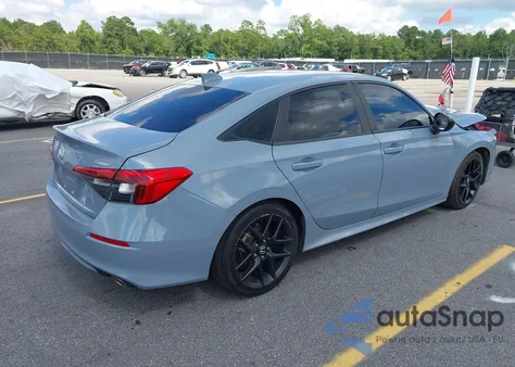 2022 Honda Civic Sport z USA, uszkodzony, nr VIN 2HGFE2F56NH530925